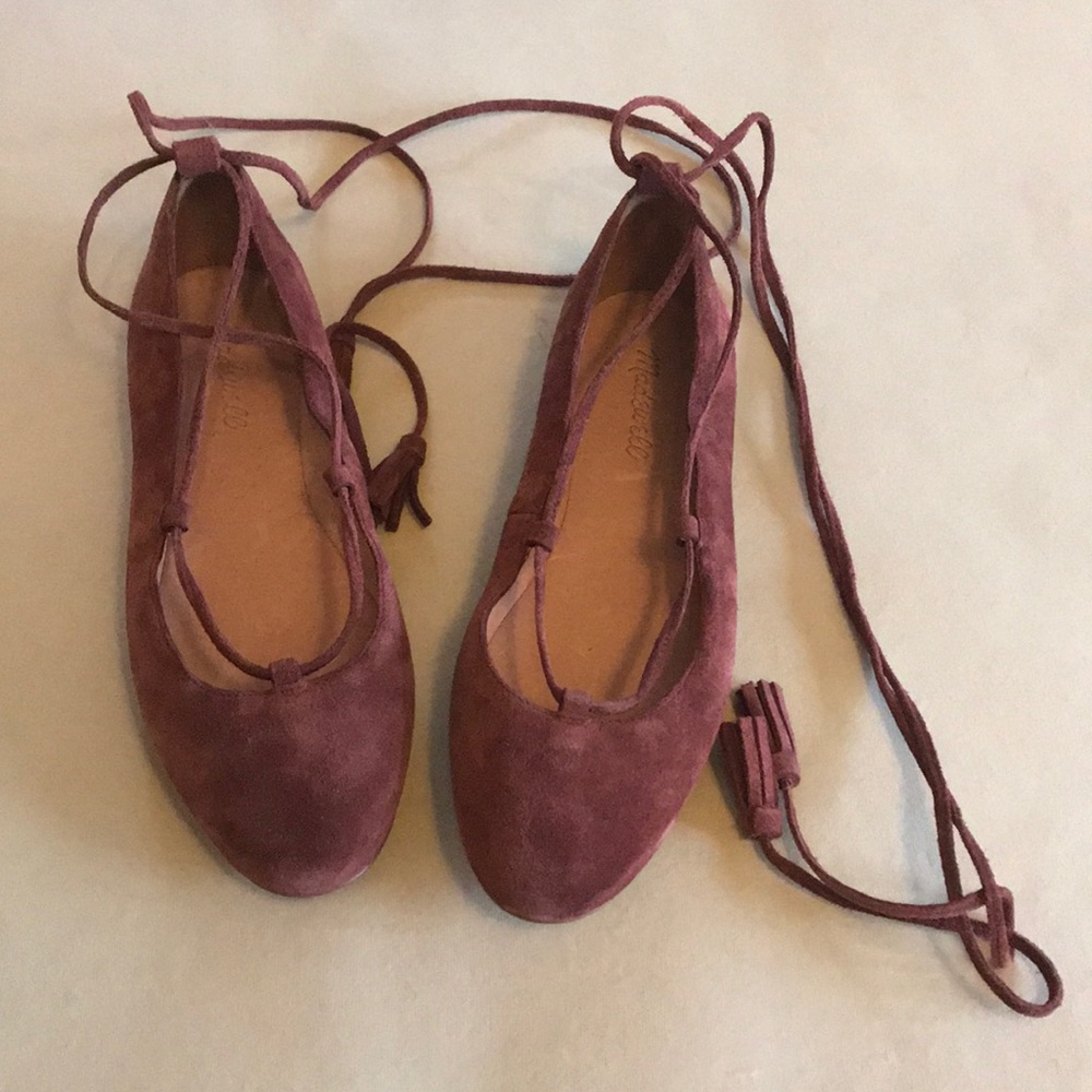 NWOT Madewell lace-up flats